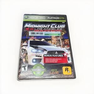 Midnight Club Los Angeles Complete Edition (Xbox 360) Complete Working
